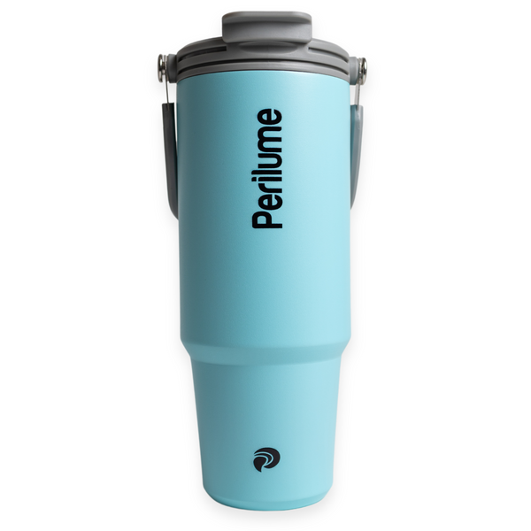 Spark Turquoise Flip Straw Lid Chug and Sip Tumbler | 40 OZ